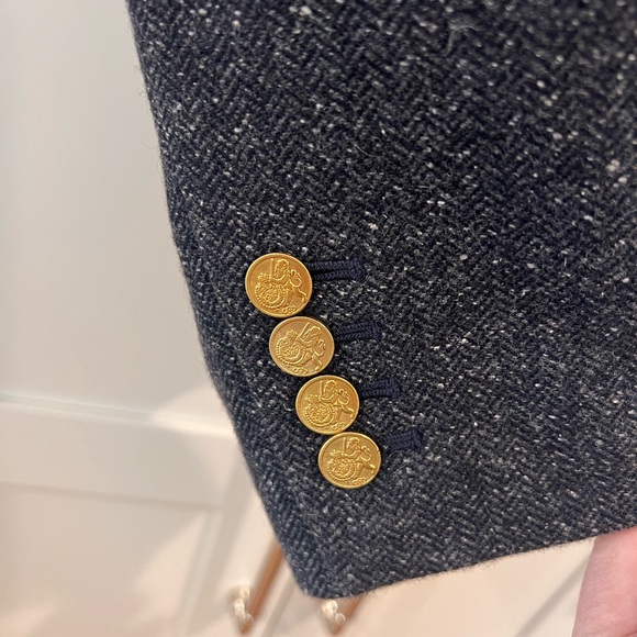 J. Crew École blazer in herringbone wool blend - Picture 12 of 14